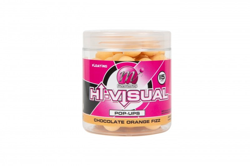 Mainline Hi-Vizual Pop-Ups Double Strength 15mm - Chocolate Orange