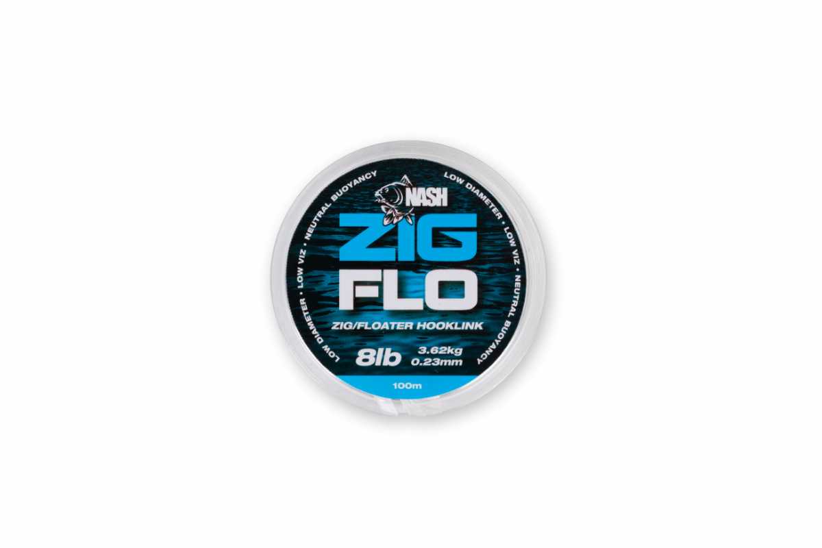 Nash NXT Zig Flo Line 8lb 100m