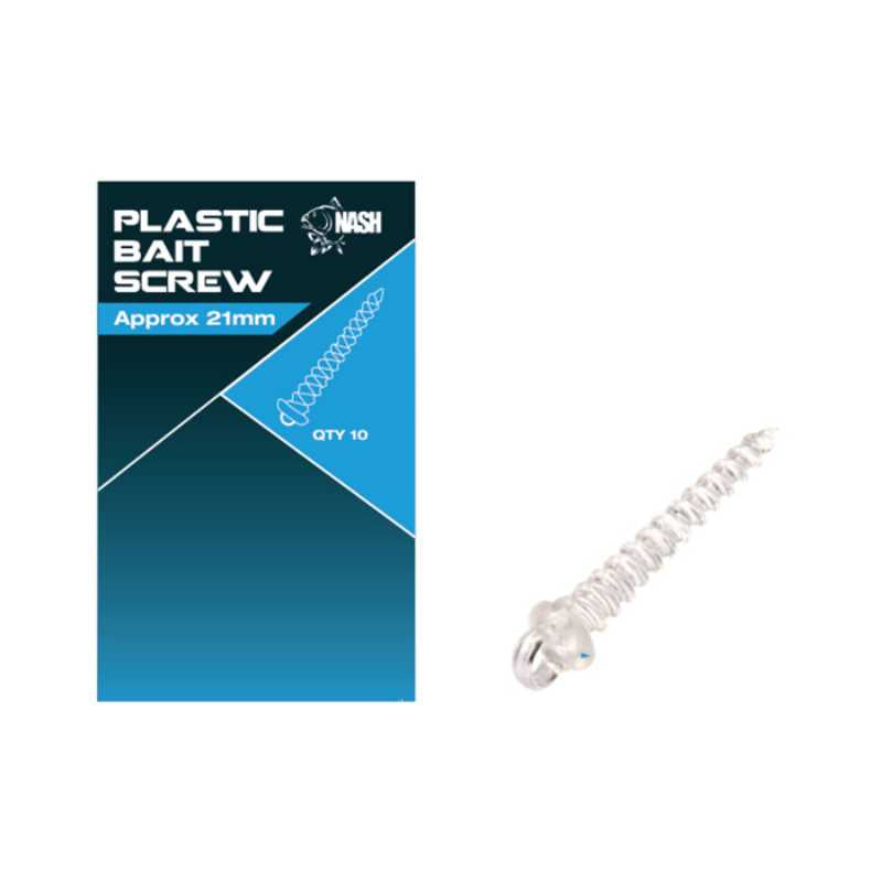 Nash Plastic Bait Screws 21mm**