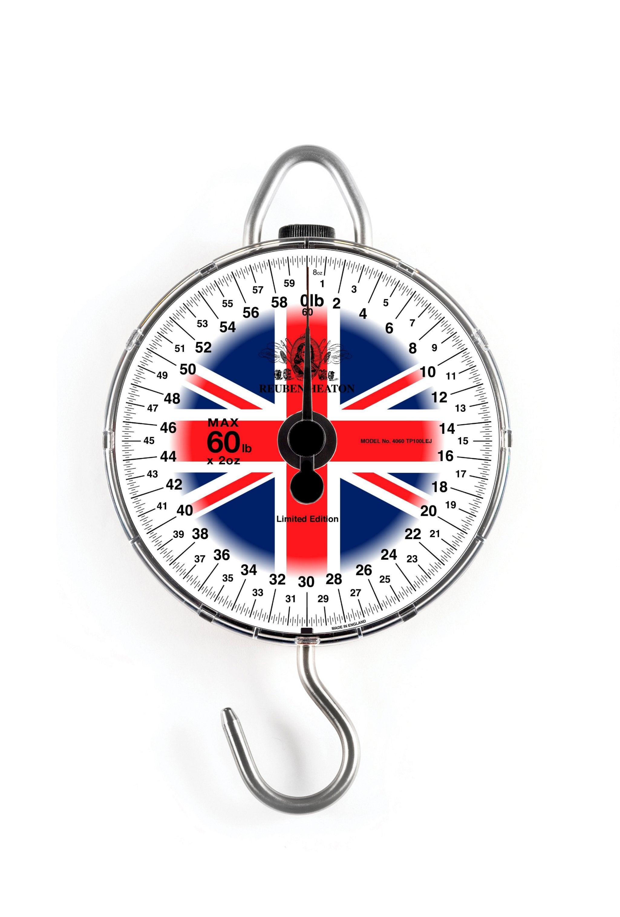 Reuben Heaton Standard Angling Scales Union Jack 60lb x 2oz