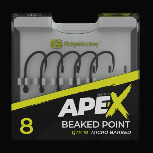 Ridge Monkey Ape-X Beaked Point Hooks