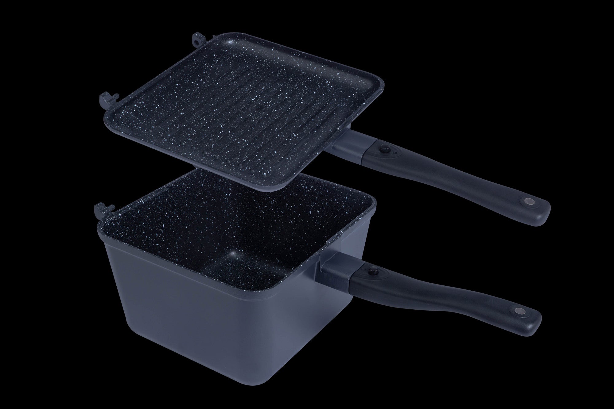 Ridge Monkey Connect Deep Pan & Griddle XL Granite Edition