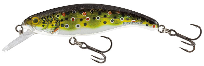 Salmo Slick Stick Floating 6cm Holographic Brownie