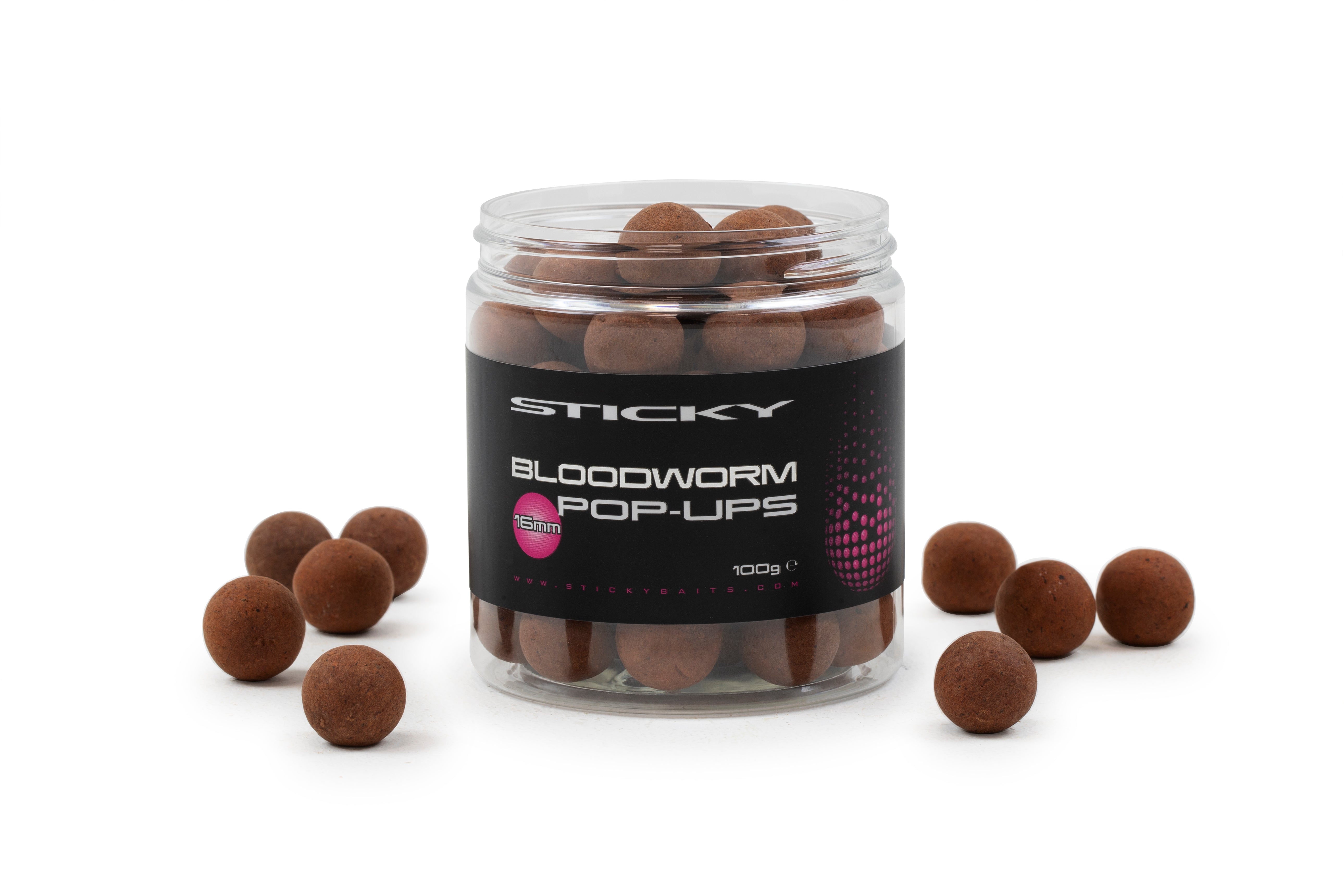 Sticky Baits Bloodworm Pop-ups 16mm