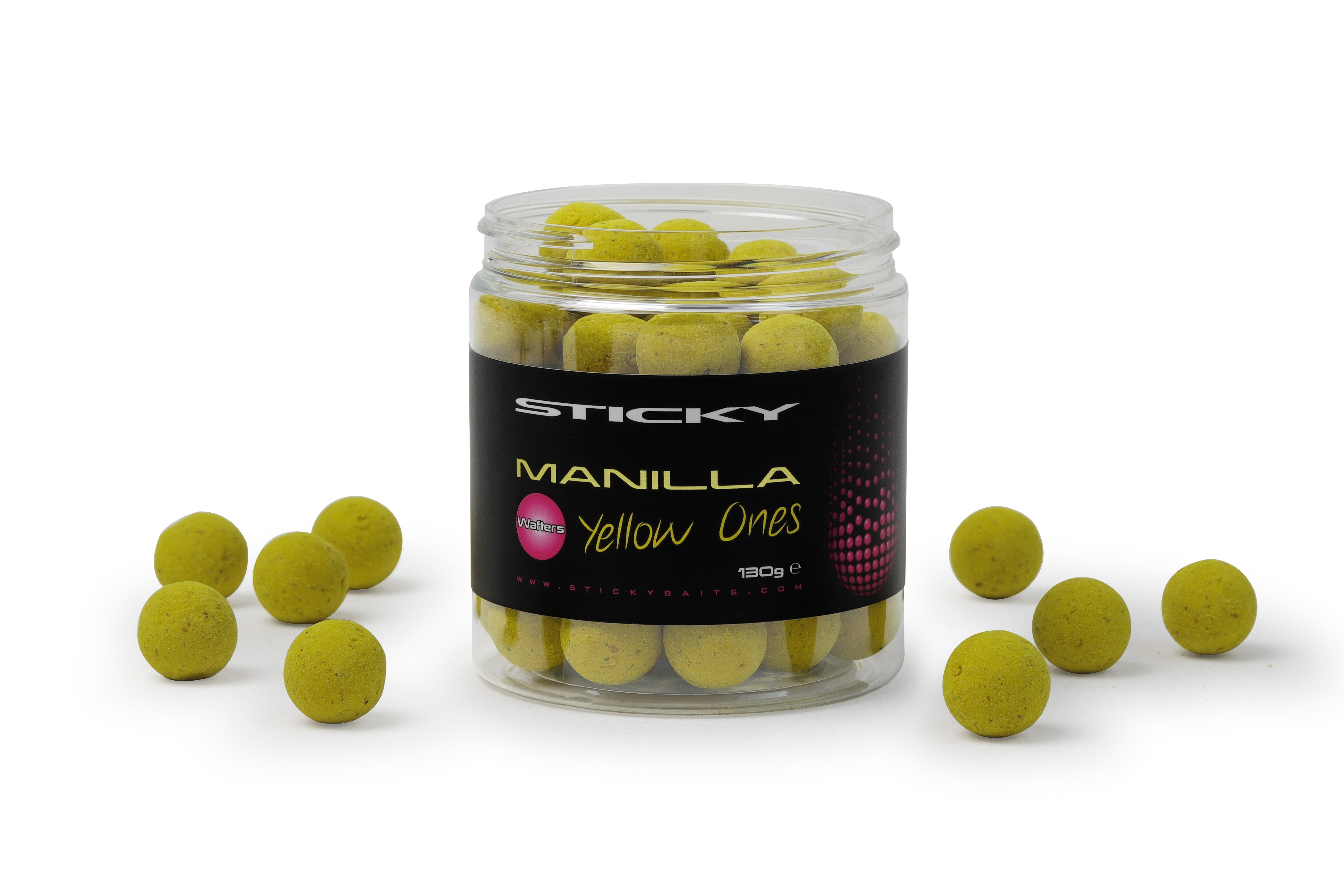 Sticky Baits Manilla Wafters Yellow 16mm