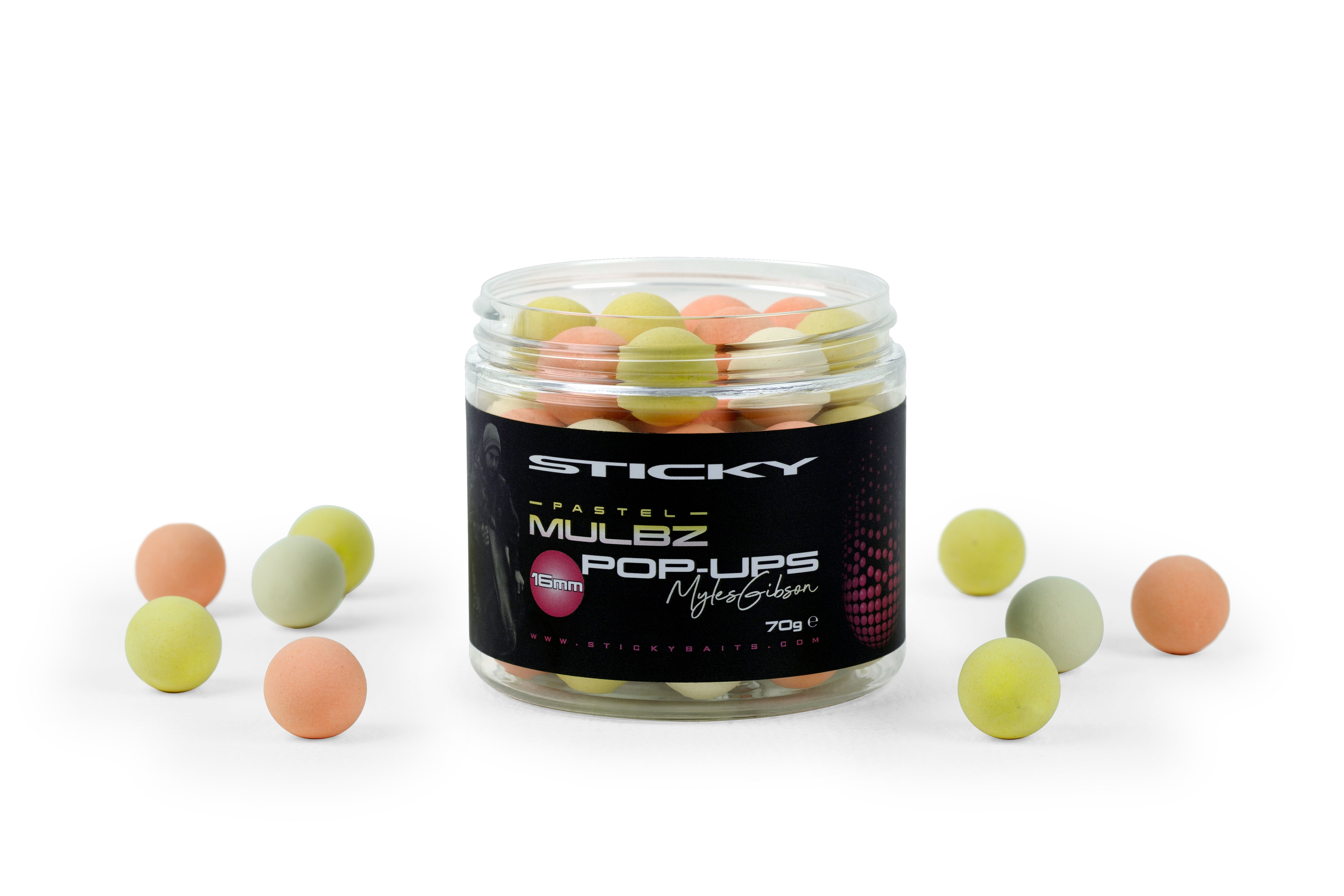 Sticky Baits Mulbz Pop-Ups Pastel 16mm