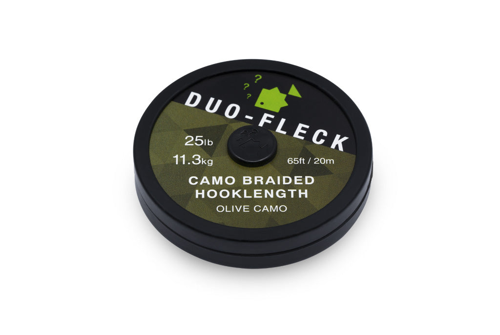 Thinking Anglers Duo-Fleck Camo Braided Hooklength