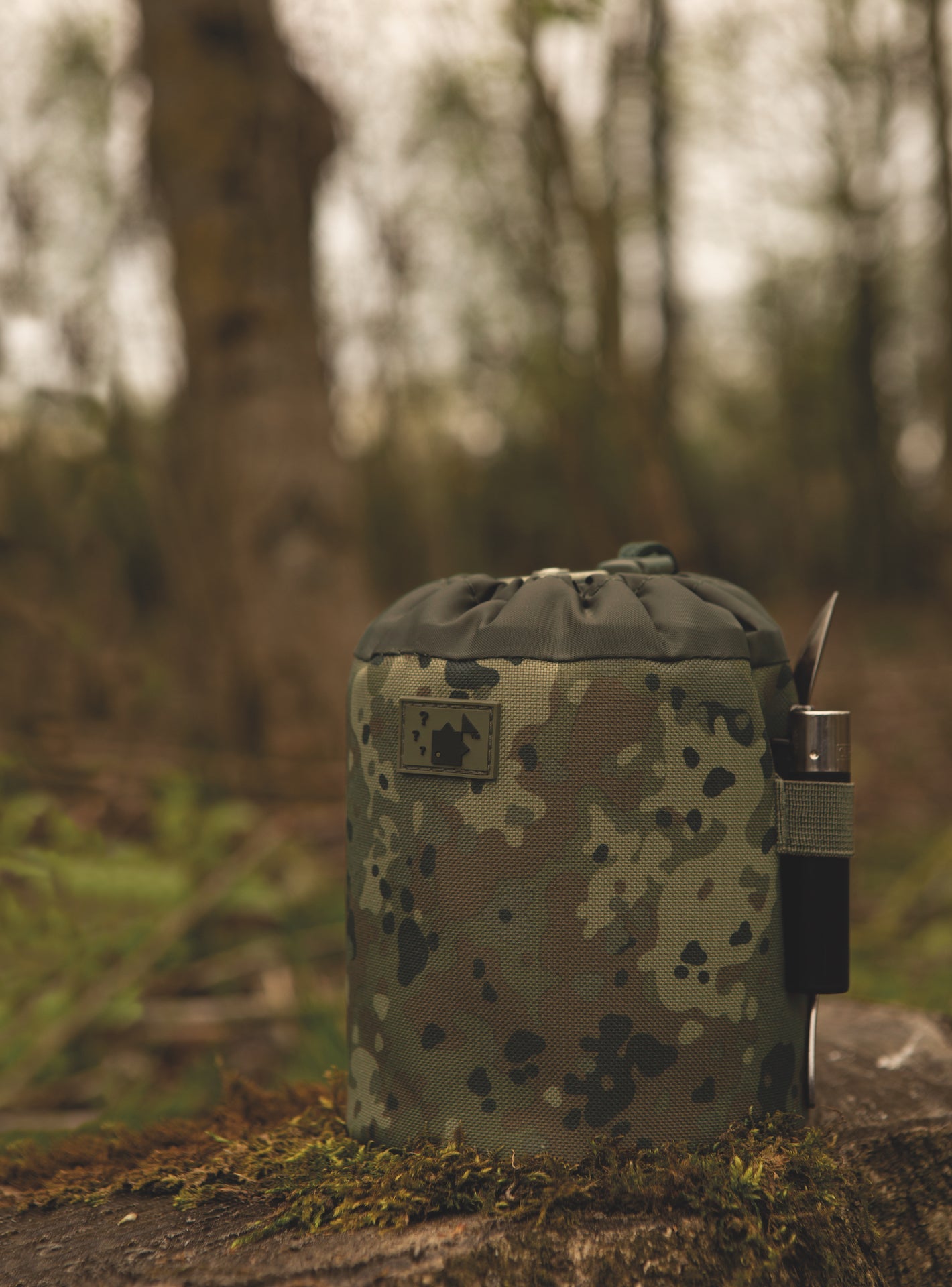 Thinking Anglers Gas Canister Pouch CAMFLECK 1 - TAGCPC