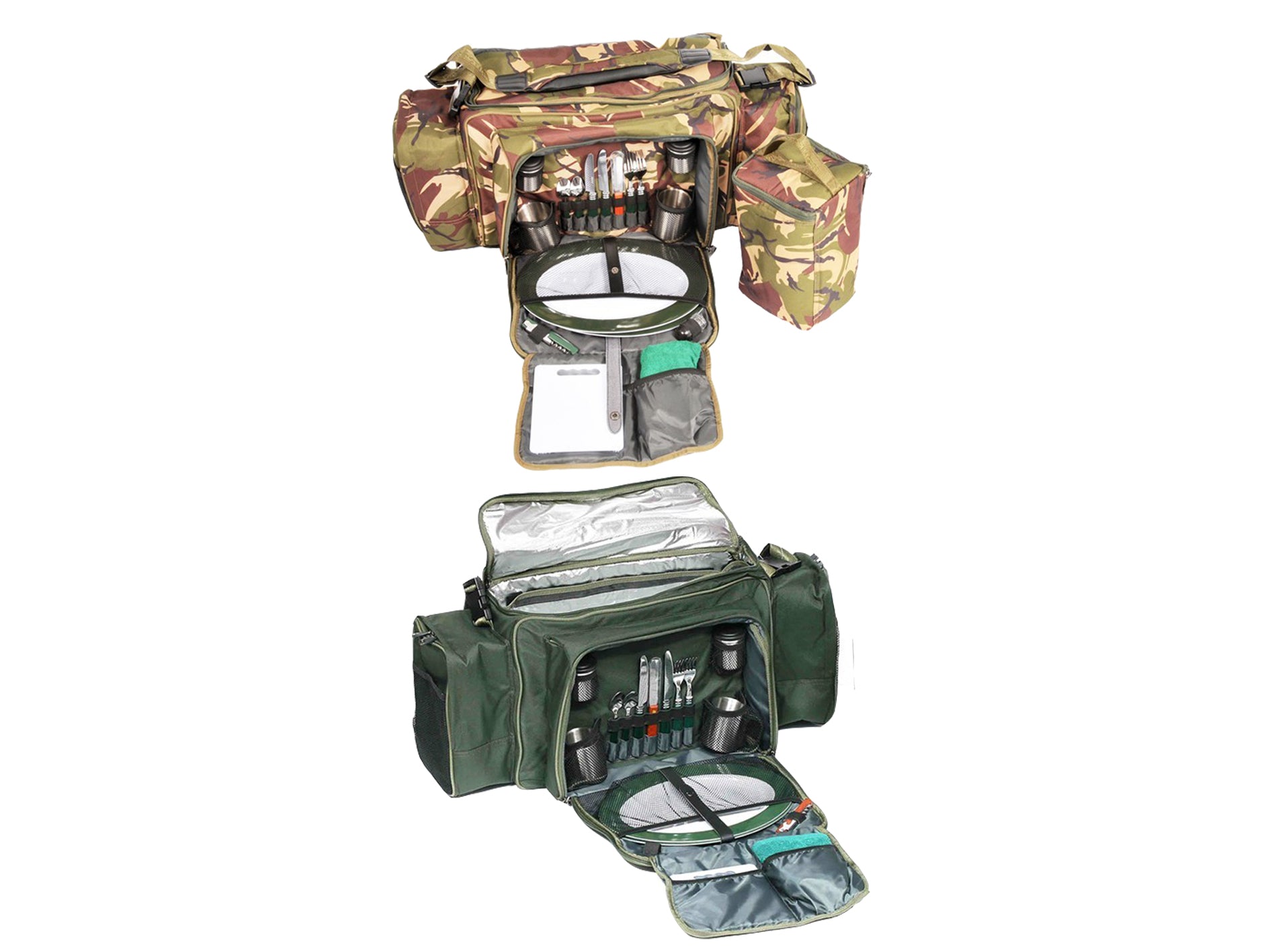 Carp Porter Front Food Bag dpm green